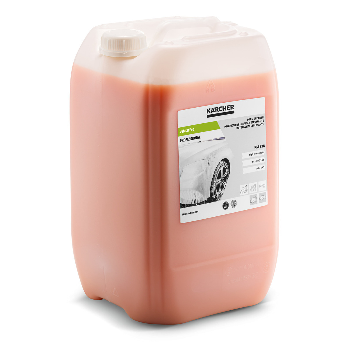 Detergente-espumante-VehiclePro-RM-838-20l.jpg Detergente espumante VehiclePro RM 838, 20l - Imagen 1